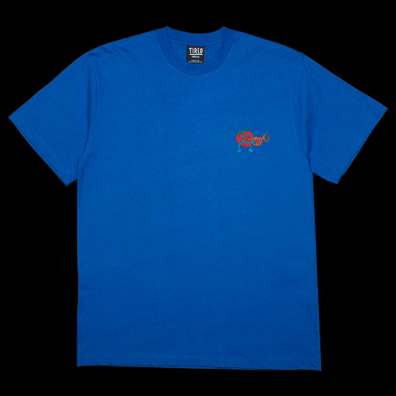 Tired Music S/S T-Shirt  Royal Blue