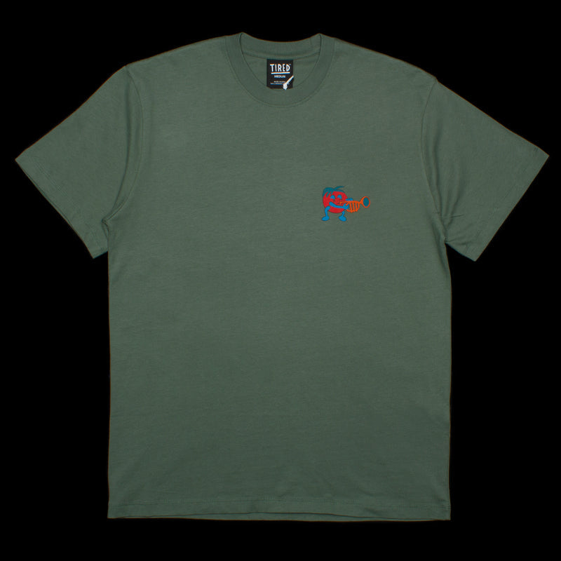 Tired Music S/S T-Shirt  Green