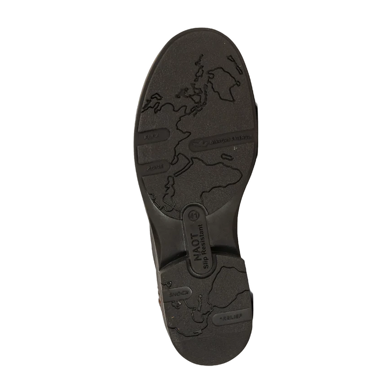 Naot Chief Oxford (Men) - Black Raven Dress-Casual - Oxford - The Heel Shoe Fitters