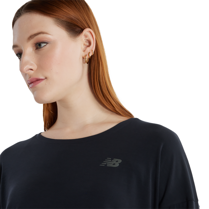 New Balance Drapey Jersey Long Sleeve T-Shirt
