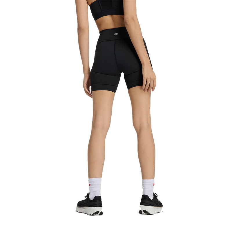 New Balance Sleek Pocket High Rise Short 6