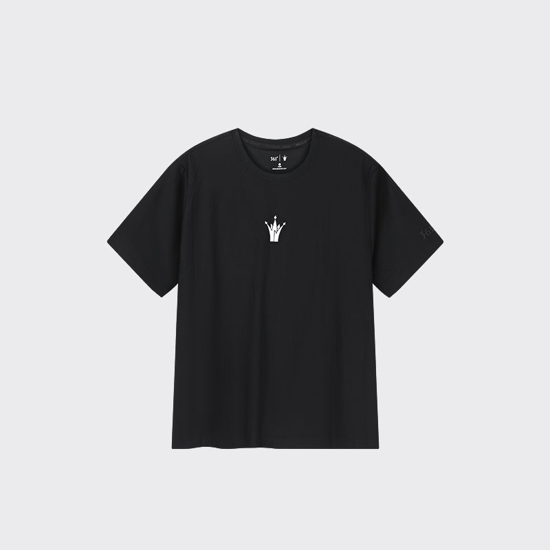 Nikola Jokić - Crown Basketball T- shirt: Black