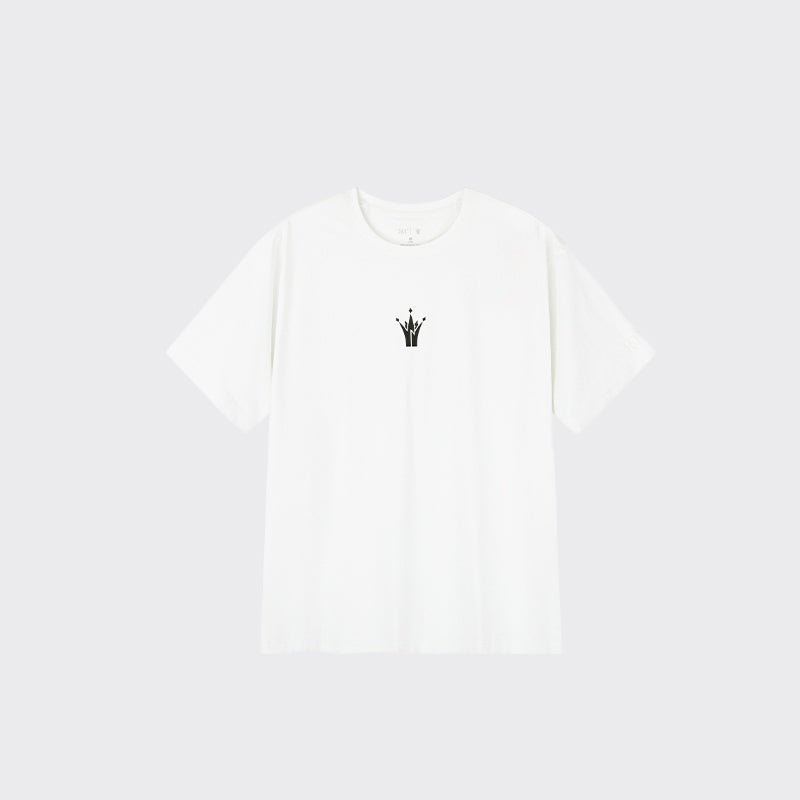 Nikola Jokić - Crown Basketball T- shirt: White