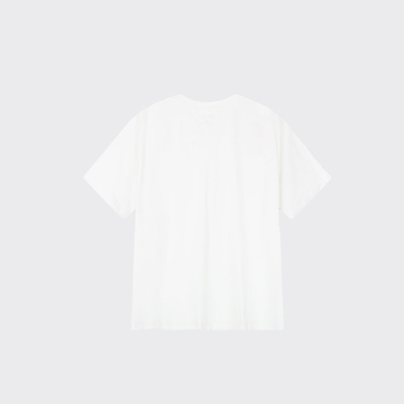 Nikola Jokić - Crown Basketball T- shirt: White