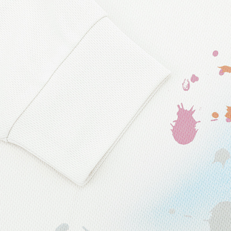 Nikola Jokić x Peppa Pig Space -Long Sleeve Shirts：White