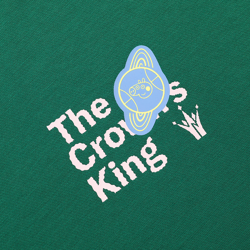 Nikola Jokić x Peppa Pig - T- shirt：Drak Green