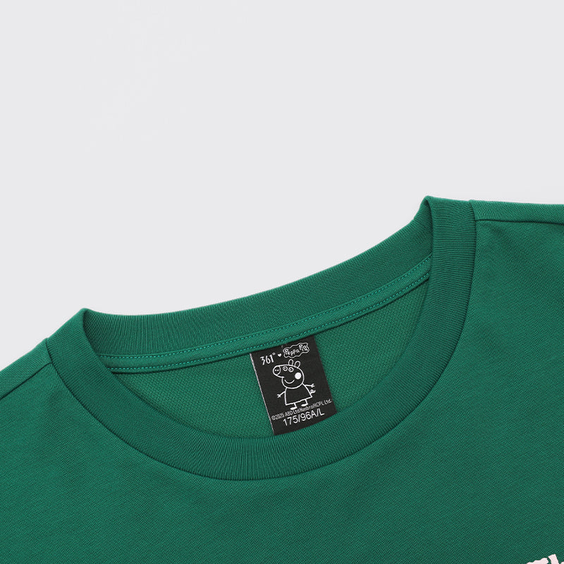 Nikola Jokić x Peppa Pig - T- shirt：Drak Green