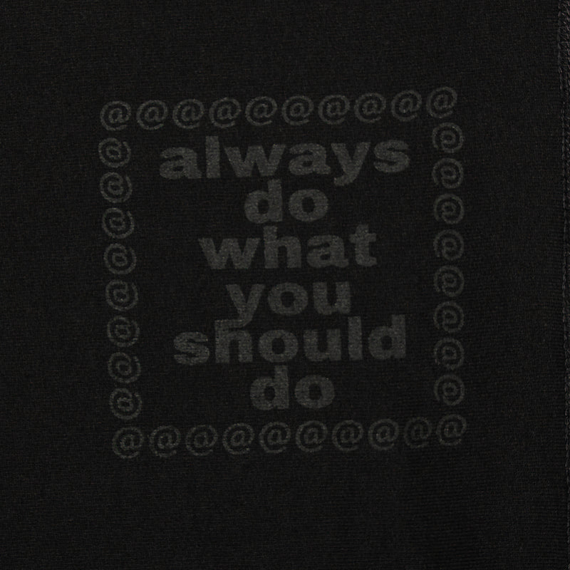 Noah x ADWYSD | Core Logo Crewneck Color : Black