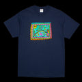 Noah x ADWYSD | Wave T-Shirt Color : Navy