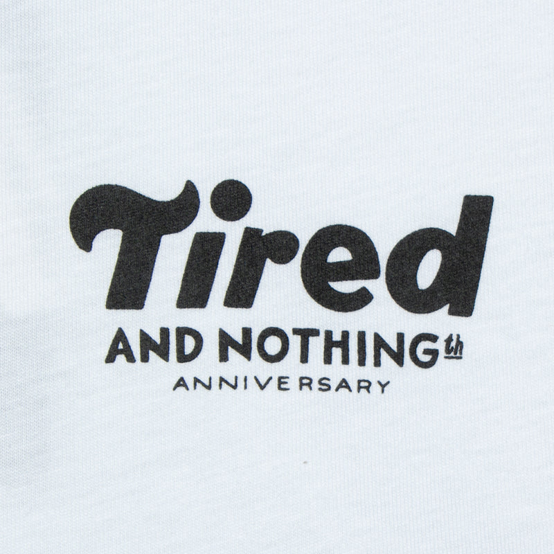 Tired Nothing L/S T-Shirt Color : White