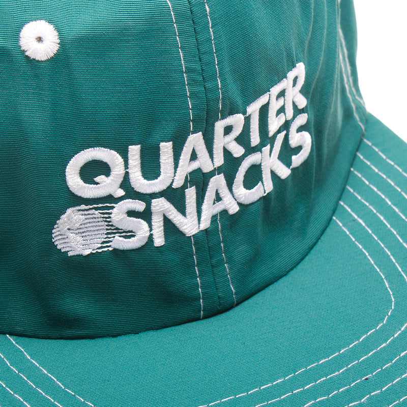 Quartersnacks Nylon Journalist Cap  Teal