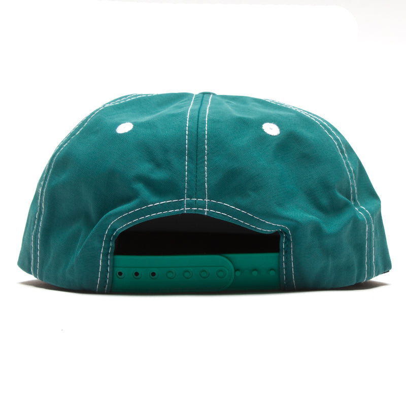 Quartersnacks Nylon Journalist Cap  Teal