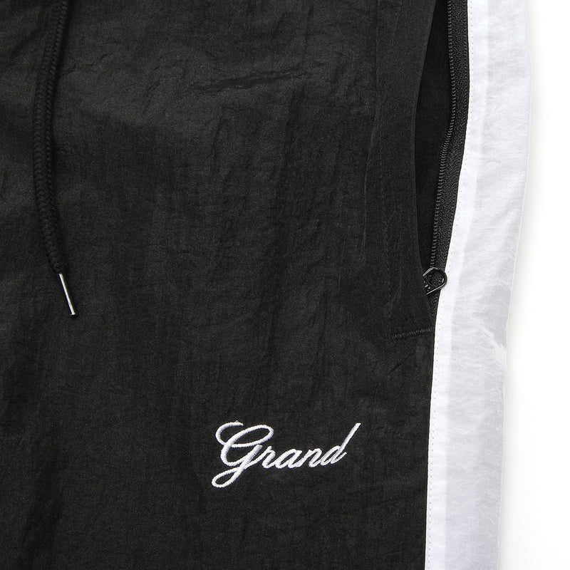 Grand Nylon Pant Black / White