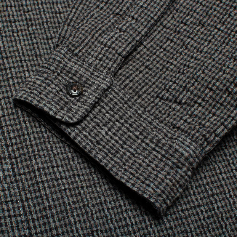 Gramicci O.G. Seersucker Canyon Shirt Style # G3SM-J019 Color : Deep Grey Garment Dyed