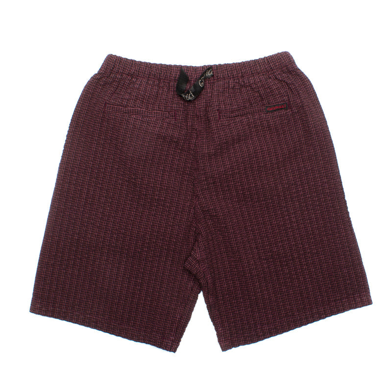Gramicci O.G. Seersucker G-Short Style # G3SM-P020 Color : Dusty Maroon Garment Dyed  Edit alt text