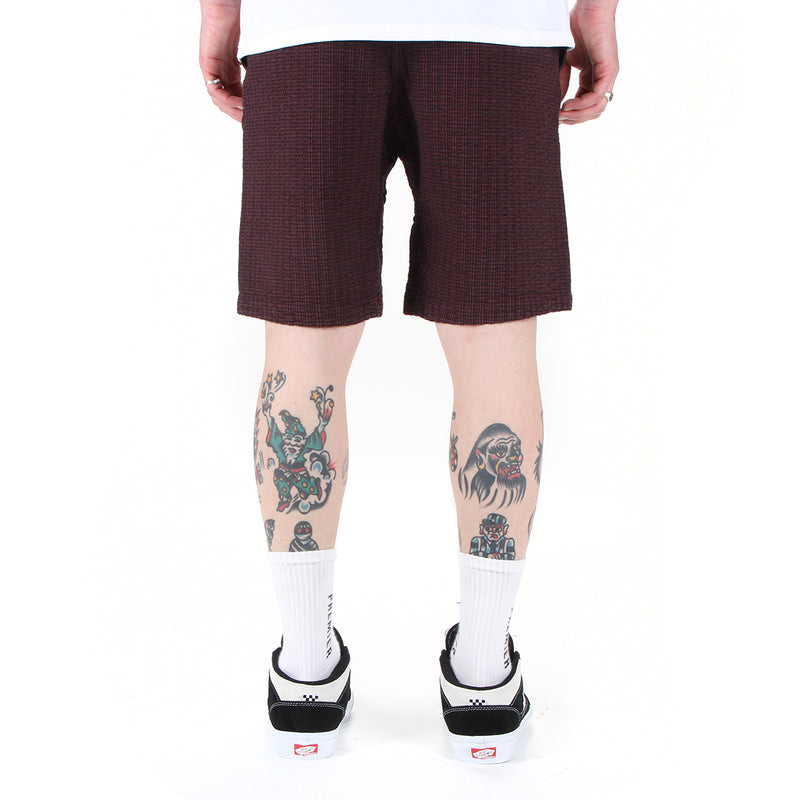 Gramicci O.G. Seersucker G-Short Style # G3SM-P020 Color : Dusty Maroon Garment Dyed