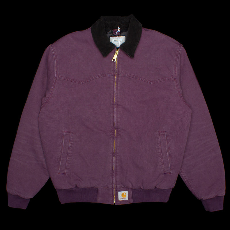Carhartt WIP OG Santa Fe Jacket  Dark Plum / Black