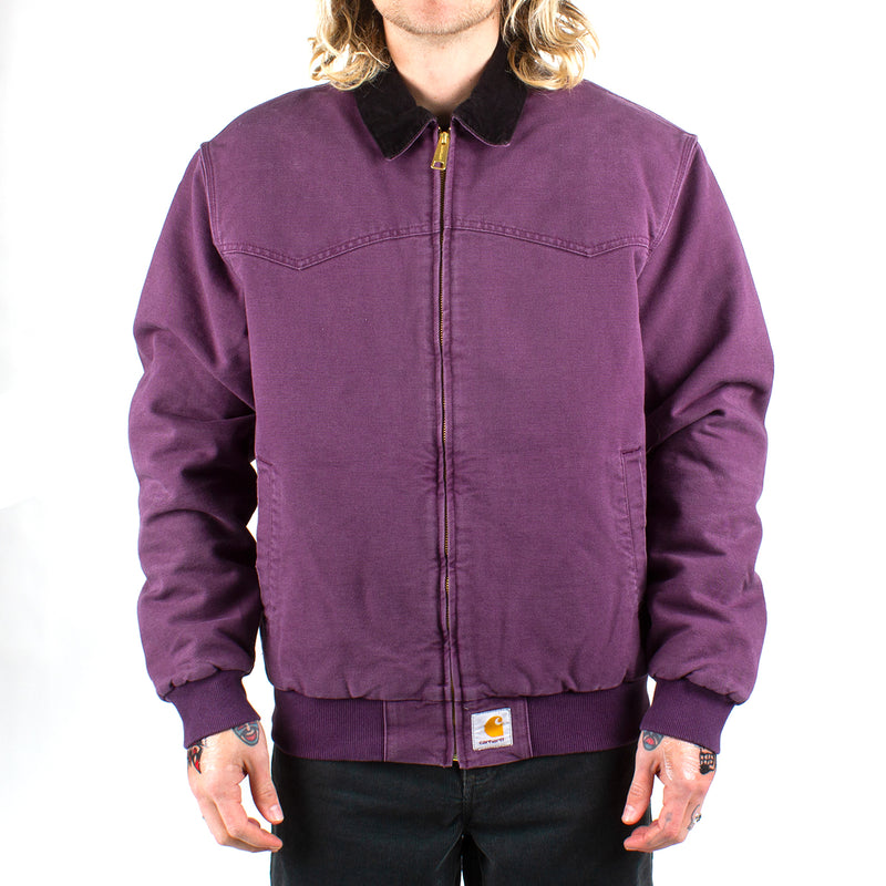 Carhartt WIP OG Santa Fe Jacket Dark Plum / Black  Edit alt text