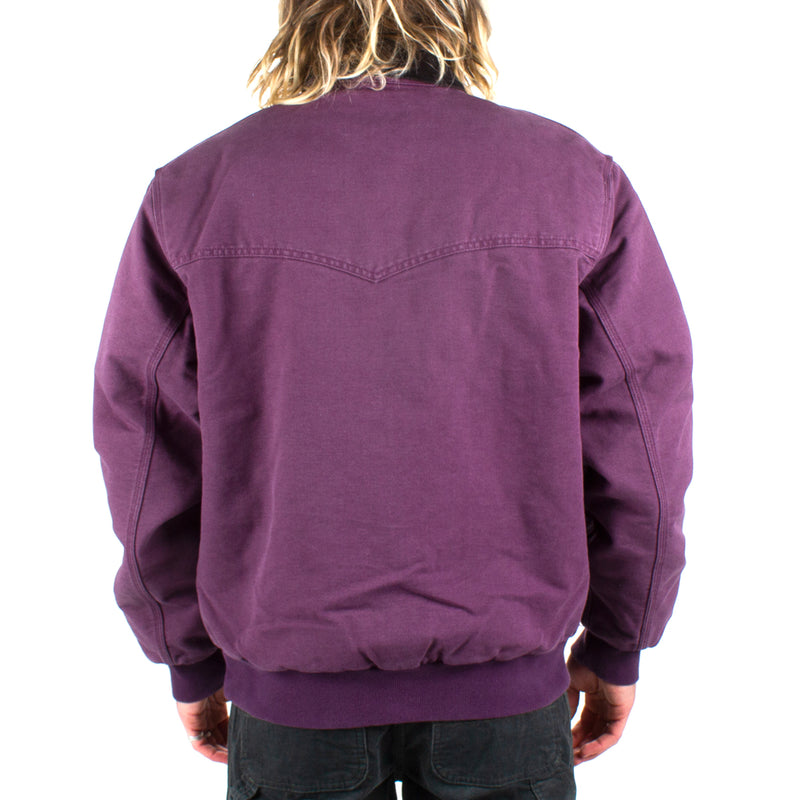 Carhartt WIP OG Santa Fe Jacket Dark Plum / Black  Edit alt text