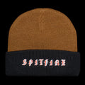 Spitfire Old E Cuff Beanie Brown / Black