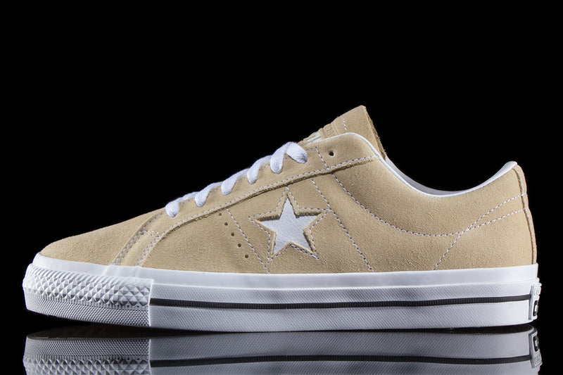 Converse One Star Pro Ox  Oat Milk / White / Black