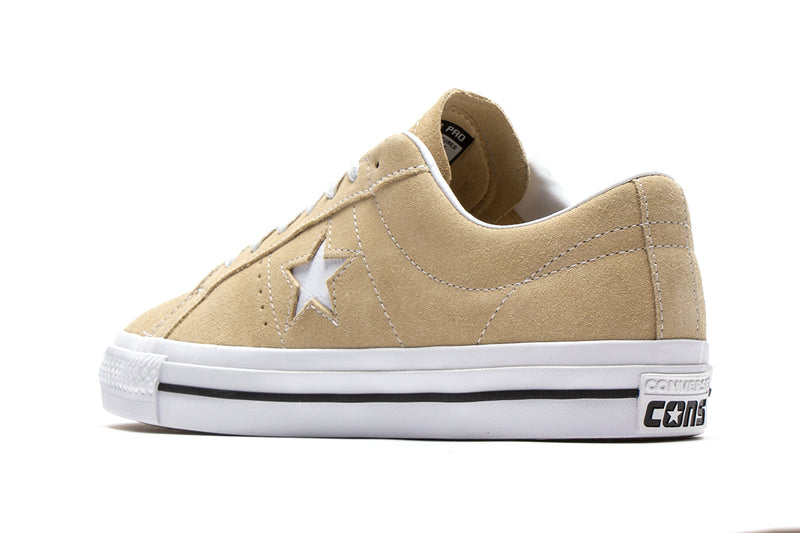 Converse One Star Pro Ox Oat Milk / White / Black  Edit alt text