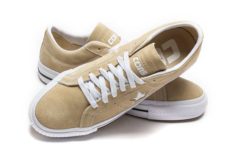 Converse One Star Pro Ox Oat Milk / White / Black  Edit alt text