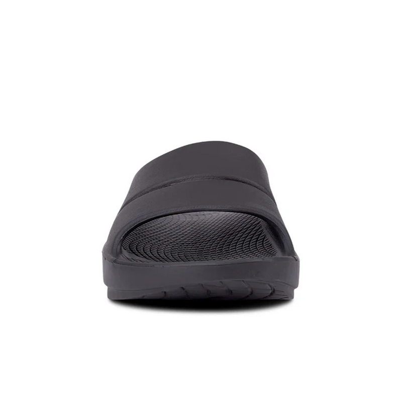 Oofos OOahh Slide Sandal (Unisex) - Black Sandal - Slide - The Heel Shoe Fitters