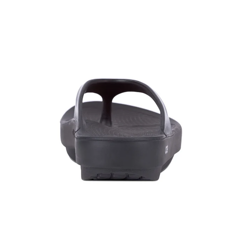 Oofos OOlala Sandal (Women) - Black Sandal - Thong - The Heel Shoe Fitters