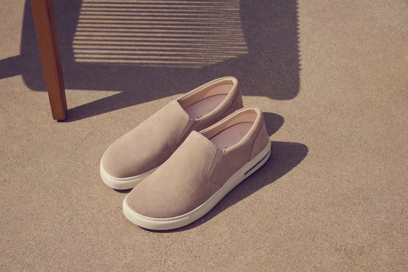 Oswego Taupe Suede