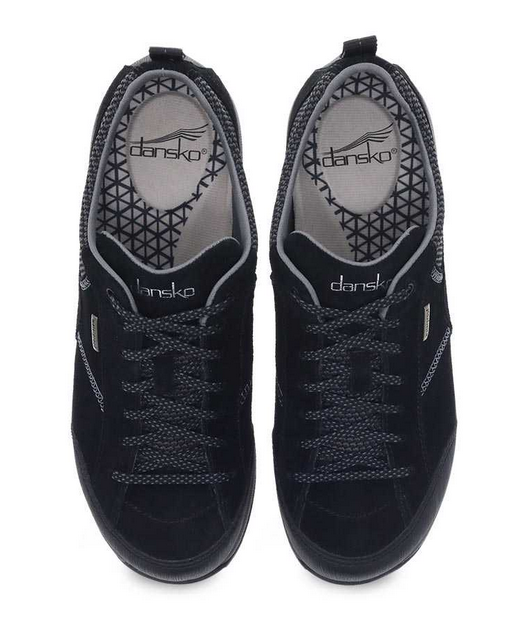 Paisley Black/Black Suede