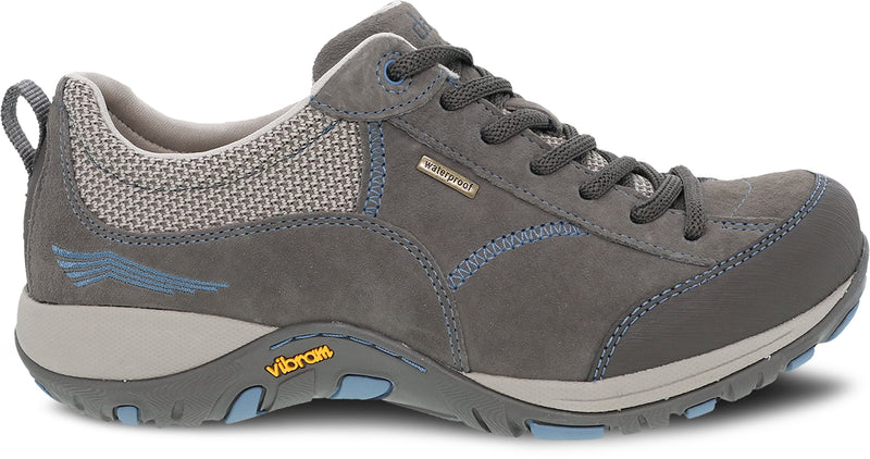Paisley Grey Suede