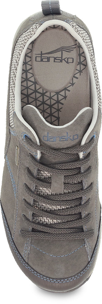 Paisley Grey Suede
