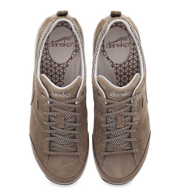 Paisley Walnut Suede