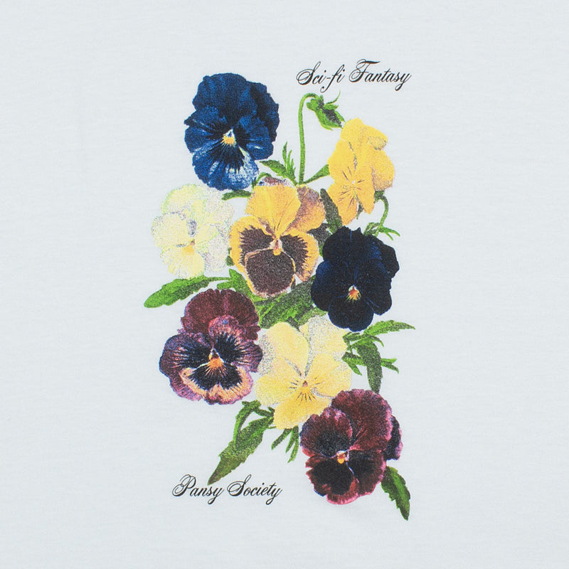 Sci-Fi Fantasy | Pansy Society T-Shirt Color : White