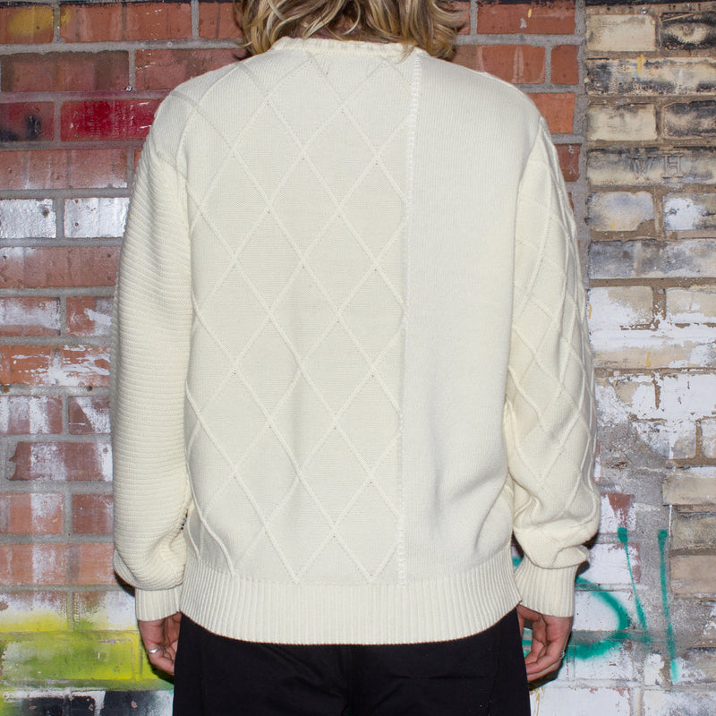 Stussy Patchwork Sweater : Natural