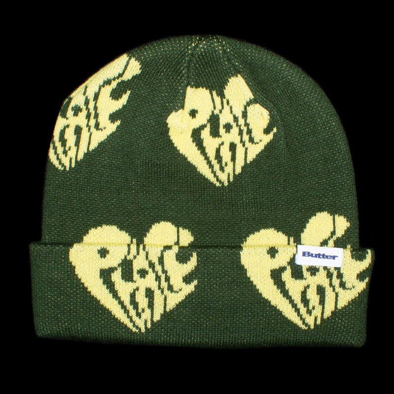 Butter Goods Peace Beanie Forest