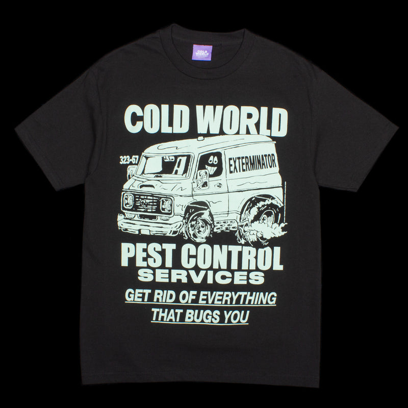 Cold World Frozen Goods Pest Control T-Shirt