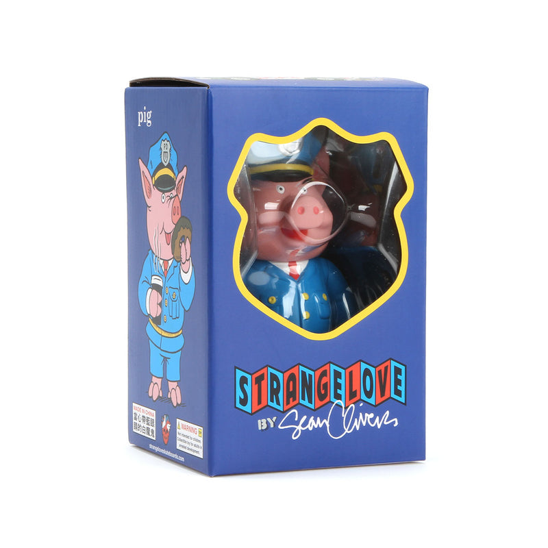 StrangeLove Pig Officer Vinyl Toy