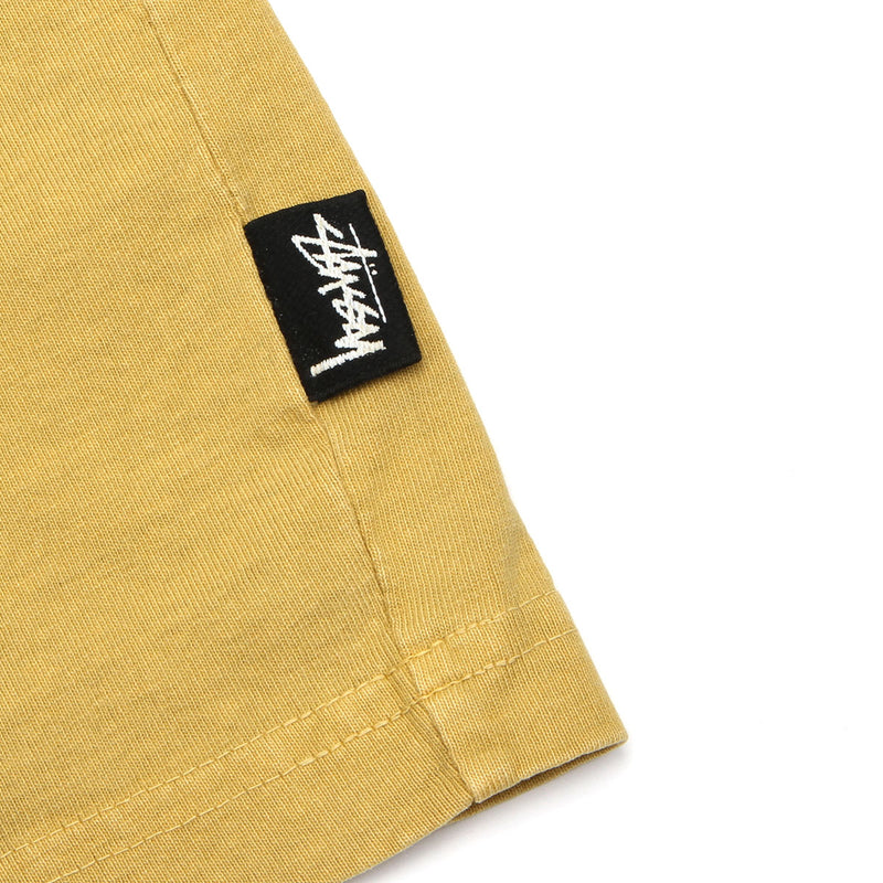Stussy Pigment Dyed Crew Mustard