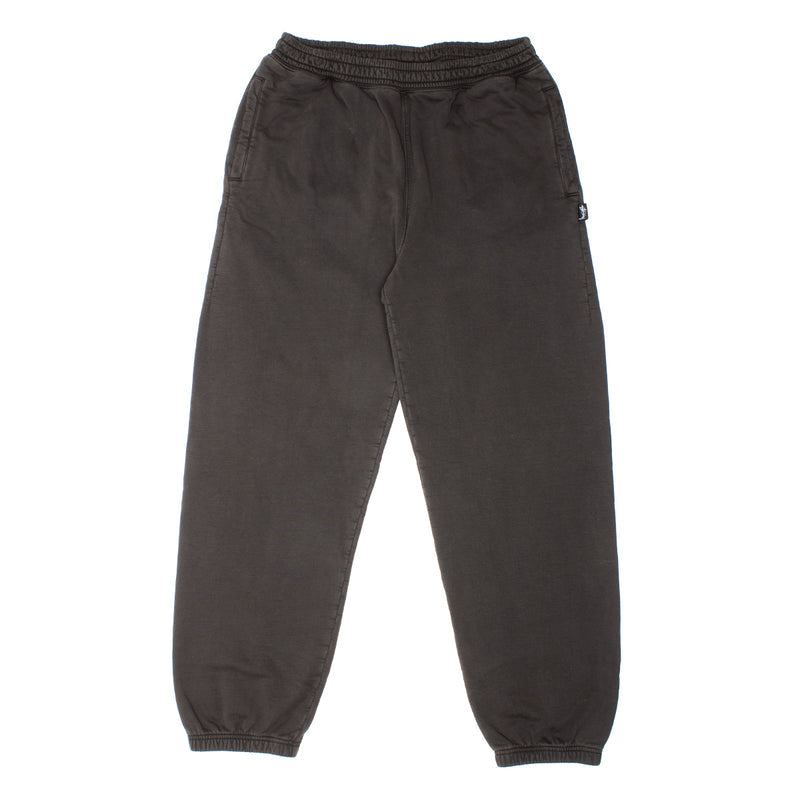 Stussy Pigment Dyed Fleece Pant : Black