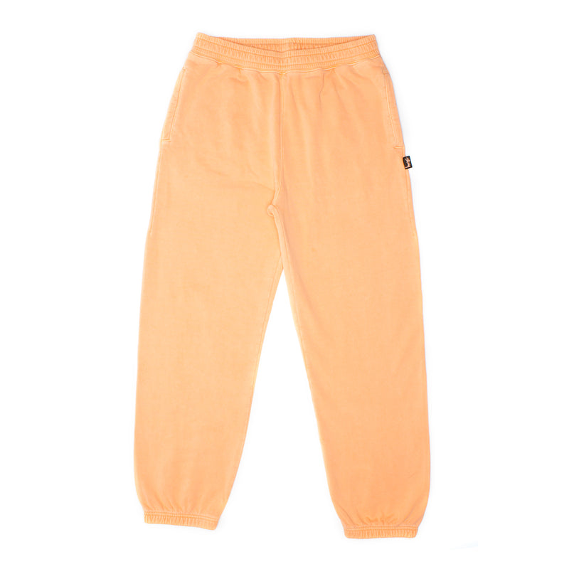 Stussy Pigment Dyed Fleece Pant : Coral