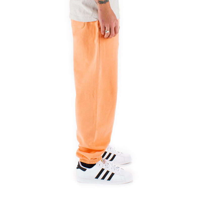 Stussy Pigment Dyed Fleece Pant : Coral