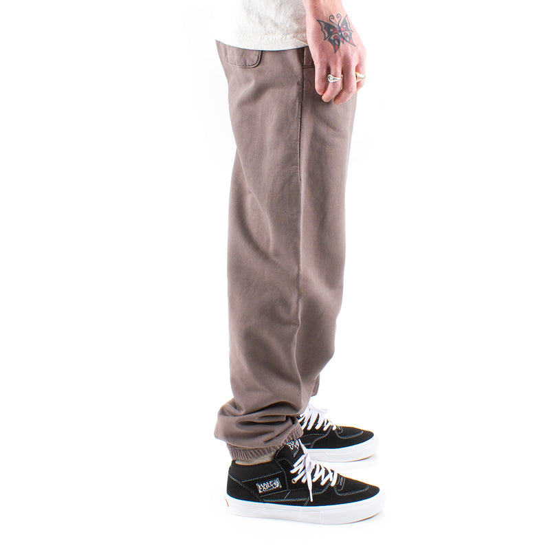 Stussy Pigment Dyed Fleece Pant Charcoal  Edit alt text