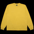 Stussy  Pigment Dyed L/S Crew Style # 1140319 Color : Mustard