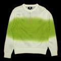 Stussy | Pigment Dyed Loose Gauge Sweater Style # 117105 Color : Bright Green