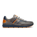 Pikolinos Fuencarral M4U-6048C1 Sneaker (Men) - Dark Grey Leather Athletic - Casual - Lace Up - The Heel Shoe Fitters