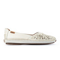 Pikolinos Jerez 578-4976 Slip On (Women) - Nata Leather Dress-Casual - Flat - The Heel Shoe Fitters