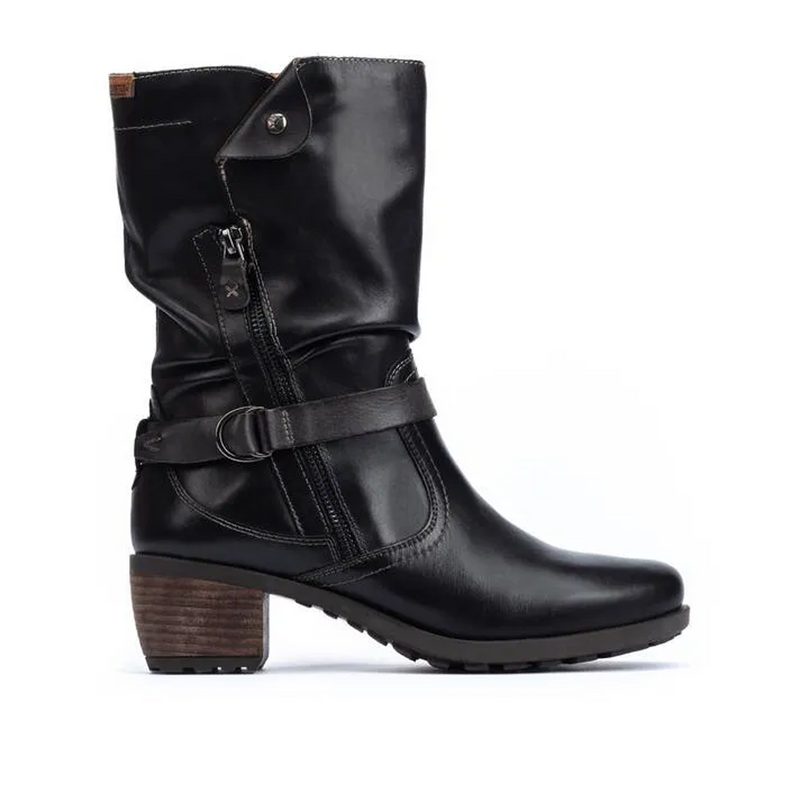 Pikolinos Le Mans 838-9629 Boot (Women) - Black Boots - Fashion - Mid Boot - The Heel Shoe Fitters