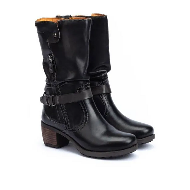 Pikolinos Le Mans 838-9629 Boot (Women) - Black Boots - Fashion - Mid Boot - The Heel Shoe Fitters